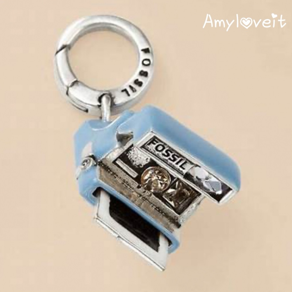 Fossil Polaroid Camera Charm - Picture 1 of 6